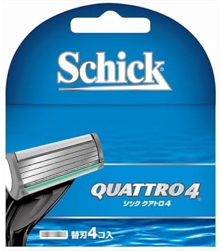Amazon.co.jp: シック Schick クアトロ4 チタニウム 替刃(8コ入
